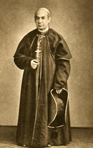 Última fotografia do Padre Claret, feita em Paris em 1869, por Trinquart